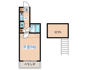 カ－サ新高円寺の物件間取画像